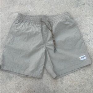 Howler Bros Men's Tan Salado Hybrid Nulon Shorts Size M